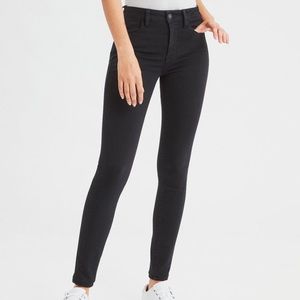 American Eagle Next Level Stretch Jeans (black)